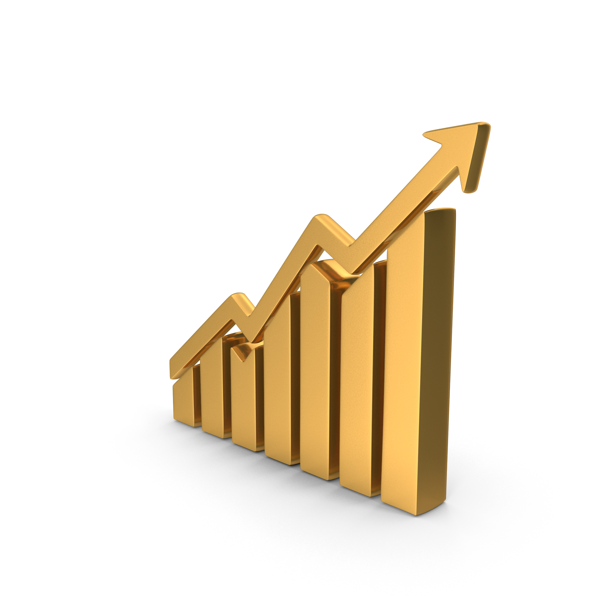Graph Arrow Chart Market Growth Gold.H03.2k